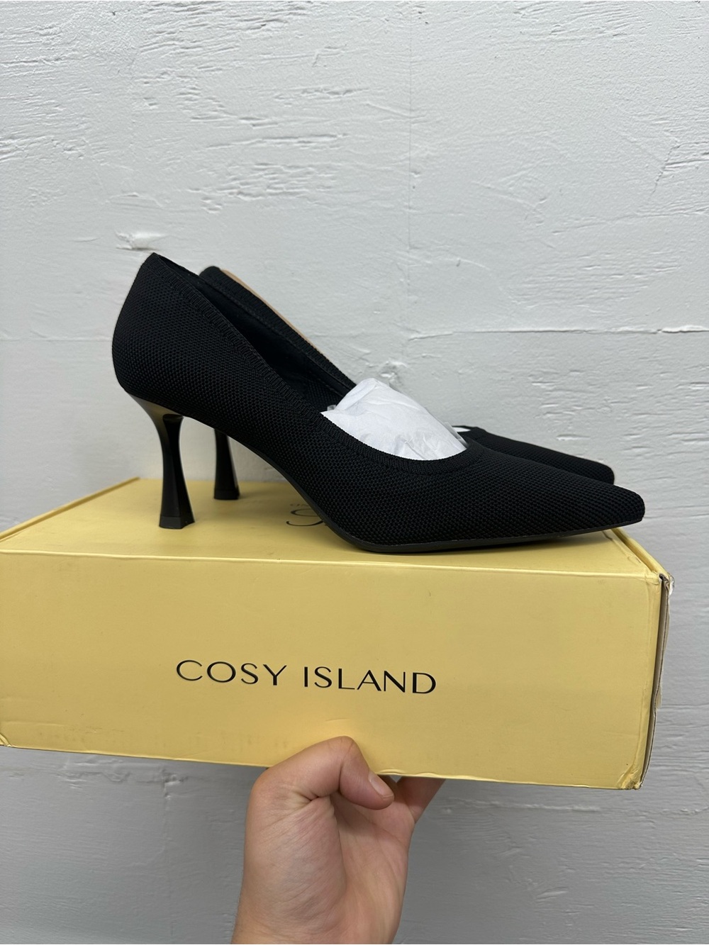 Cosy island black heels - Picture 2 of 2